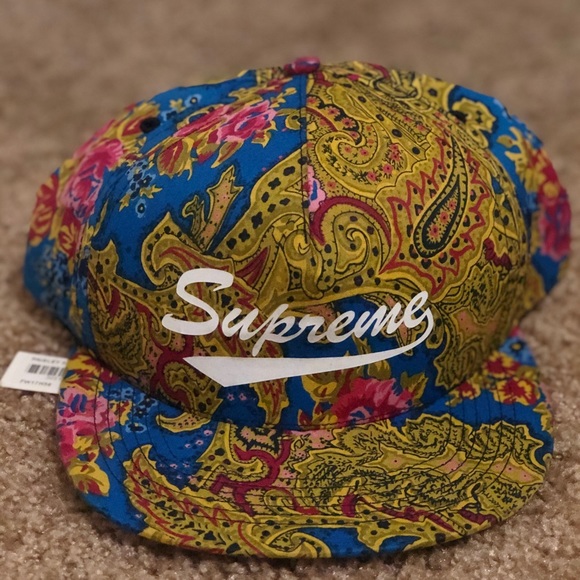 Supreme Paisley 5panel Hat | Poshmark